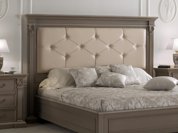 TIMELESS 2670 - Tufted headboard for double bed by SCAPPINI & C - view 2